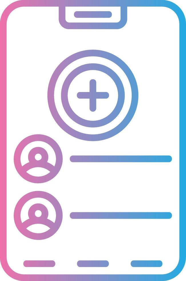 Add Friend Simplified Design Piece vector