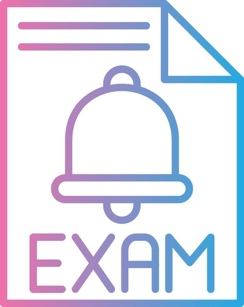 Exam Dark Mode Symbol vector