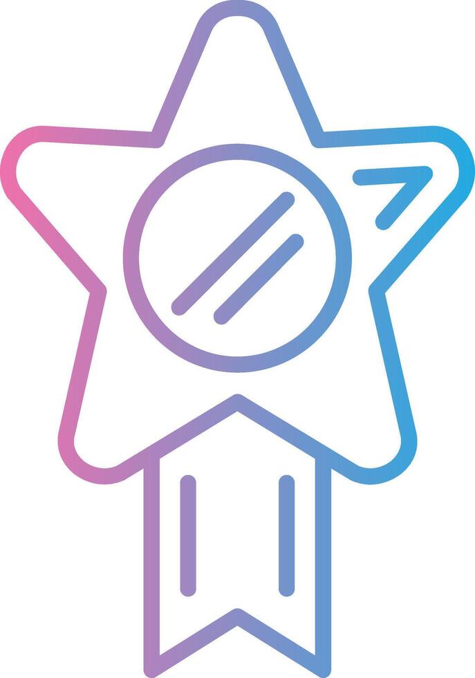 Medal Soft Outline Graphic vector