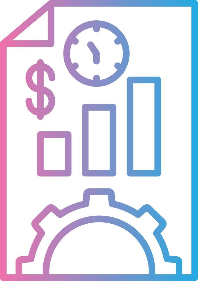 Productivity Modern Shape Graphic vector