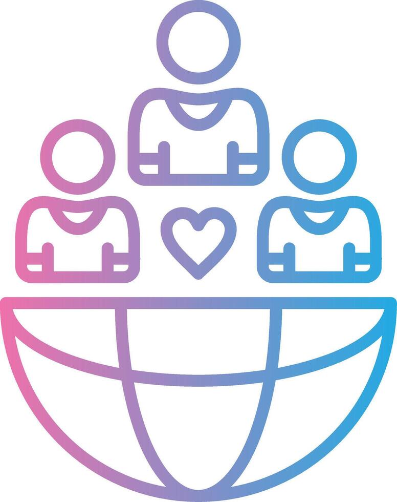 Demographic Minimal Design Badge vector