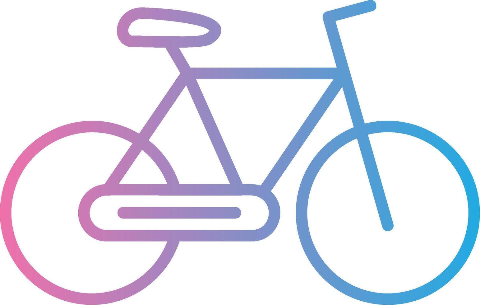 Bicycle Smooth UI Symbol vector