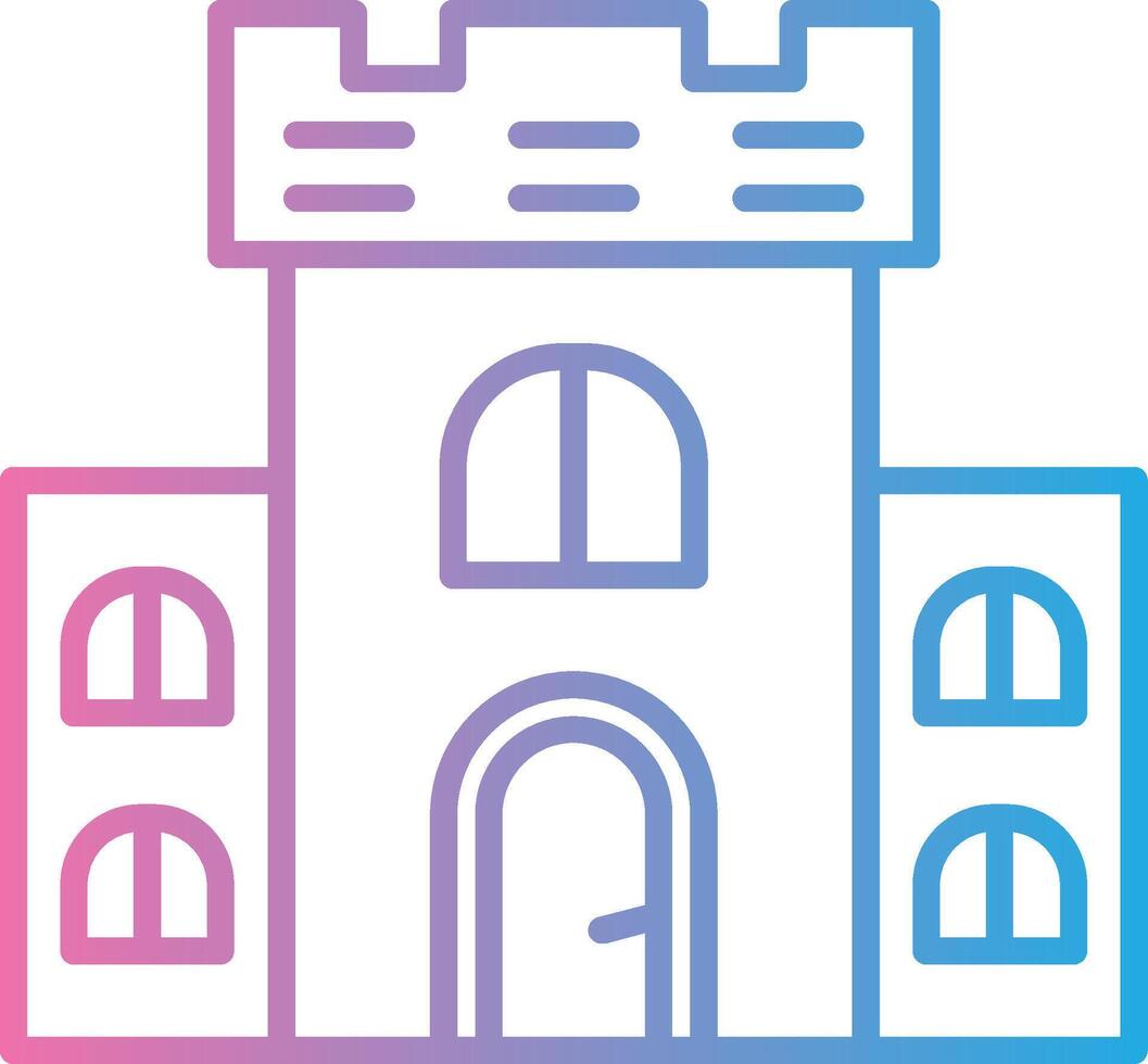 Castle Coded UI Symbol vector
