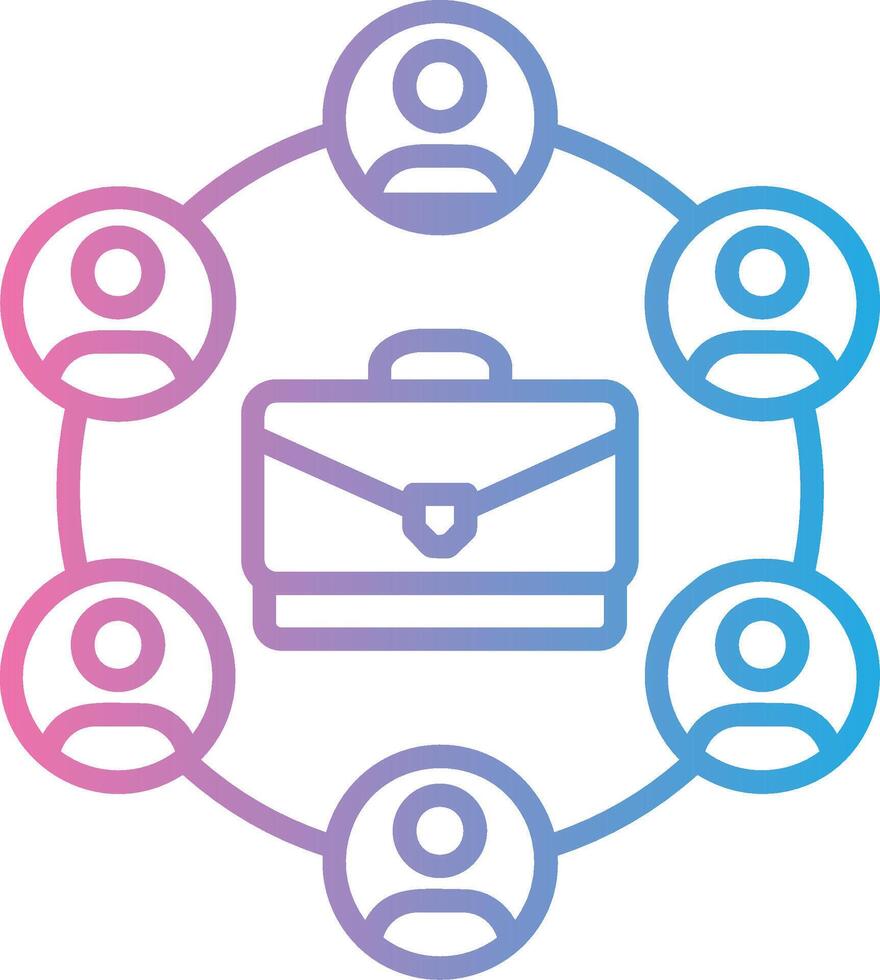Job Rotation Interactive UI Design vector
