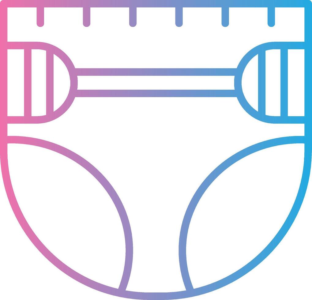 Diaper Pastel Sketch Mark vector