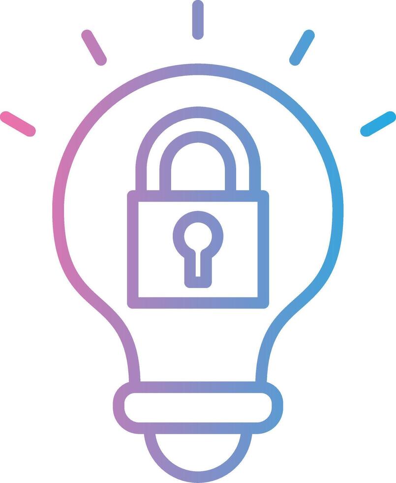 Intellectual Property Subtle UI Graphic vector