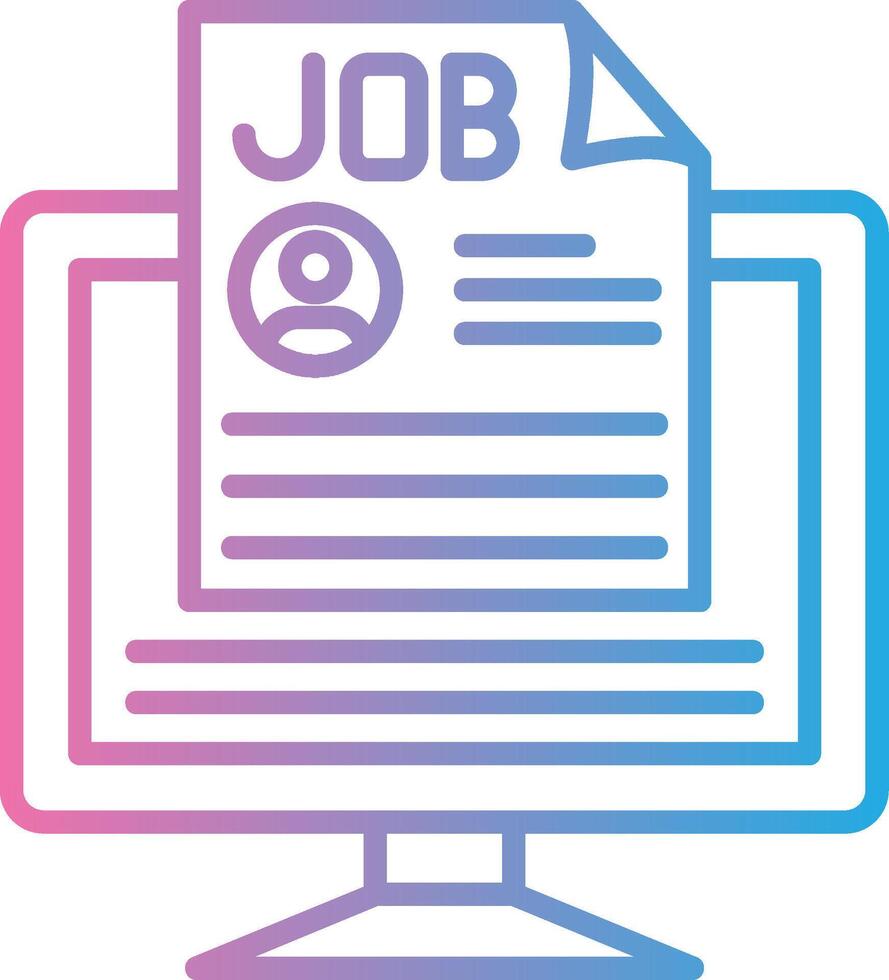 Job Pastel Sketch Mark vector