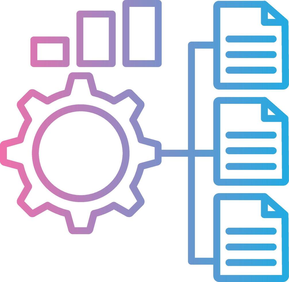 Settings Web Based Design Element vector