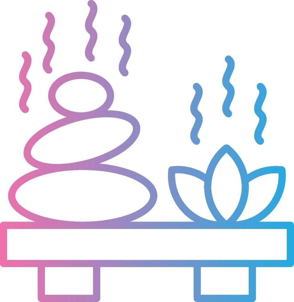 Hot Stone Clean Digital Design vector
