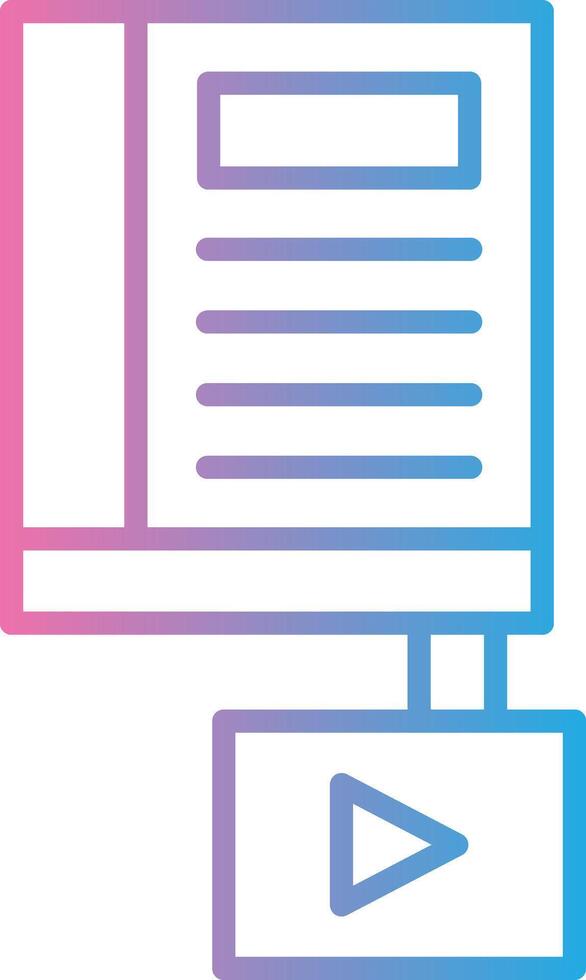 Knowledge Futuristic App Badge vector