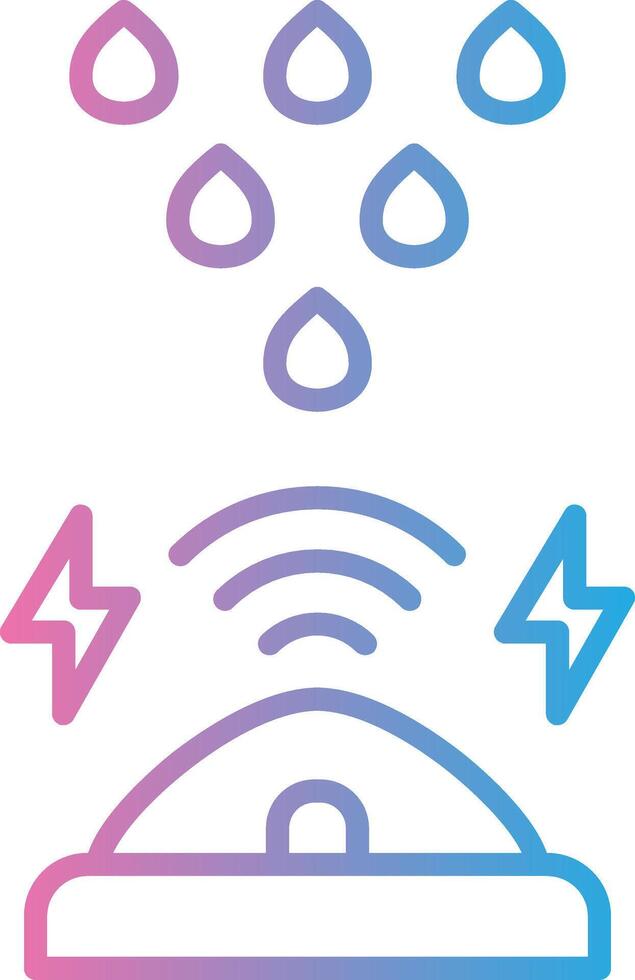 Rain Sensor Business App Graphic vector