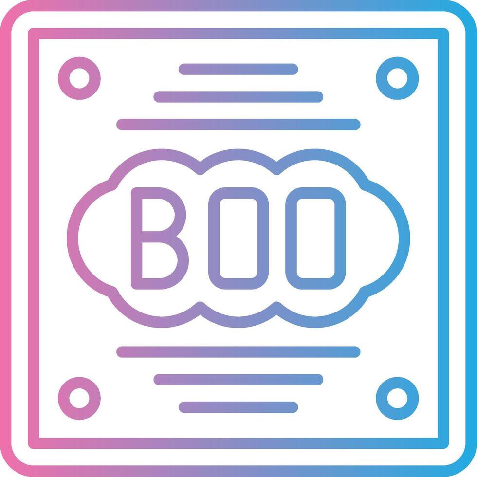 Boo Minimal Graphic Visual vector