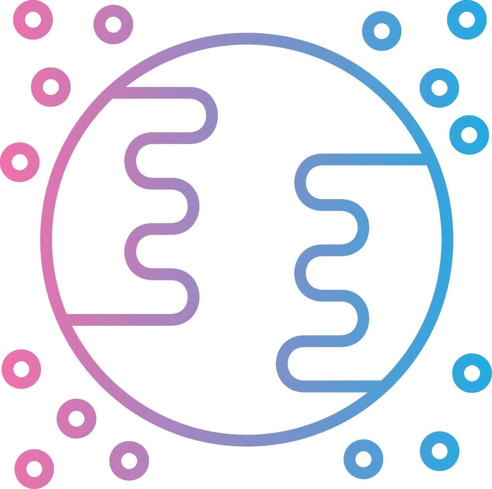 Globe Pastel Tone Form vector