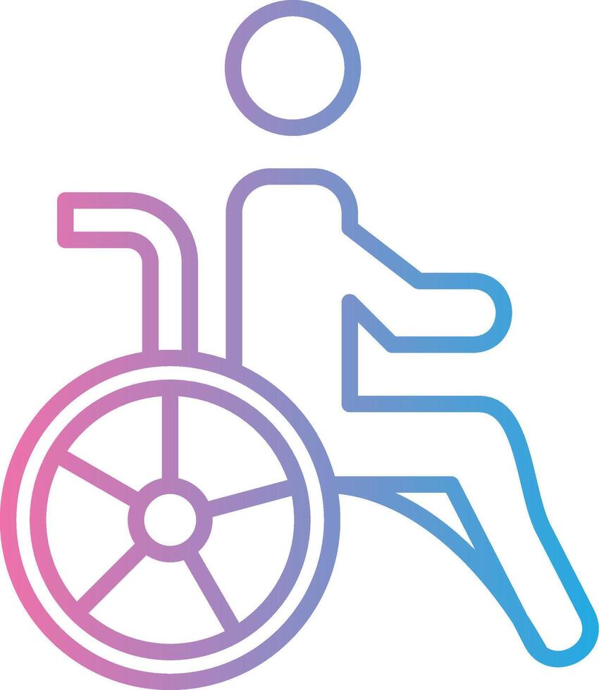 Handicapped User Interface Mark vector
