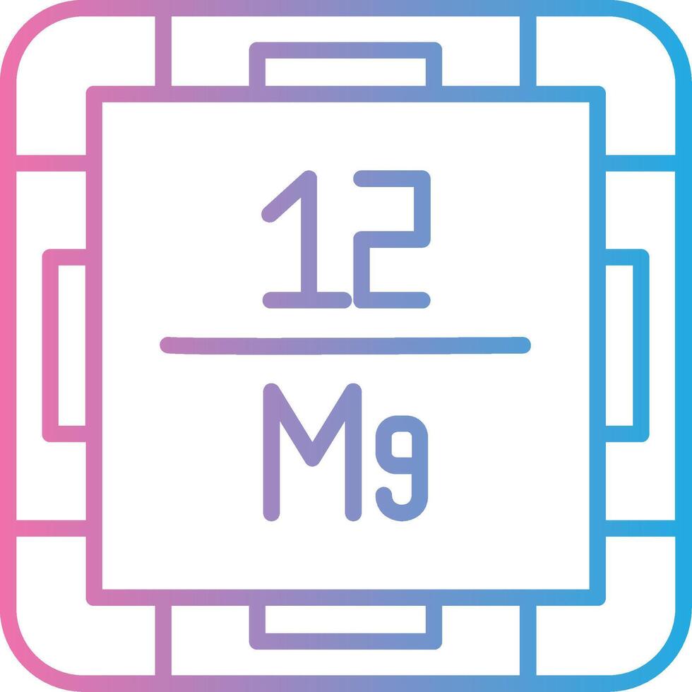 Magnesium Color Block Badge vector