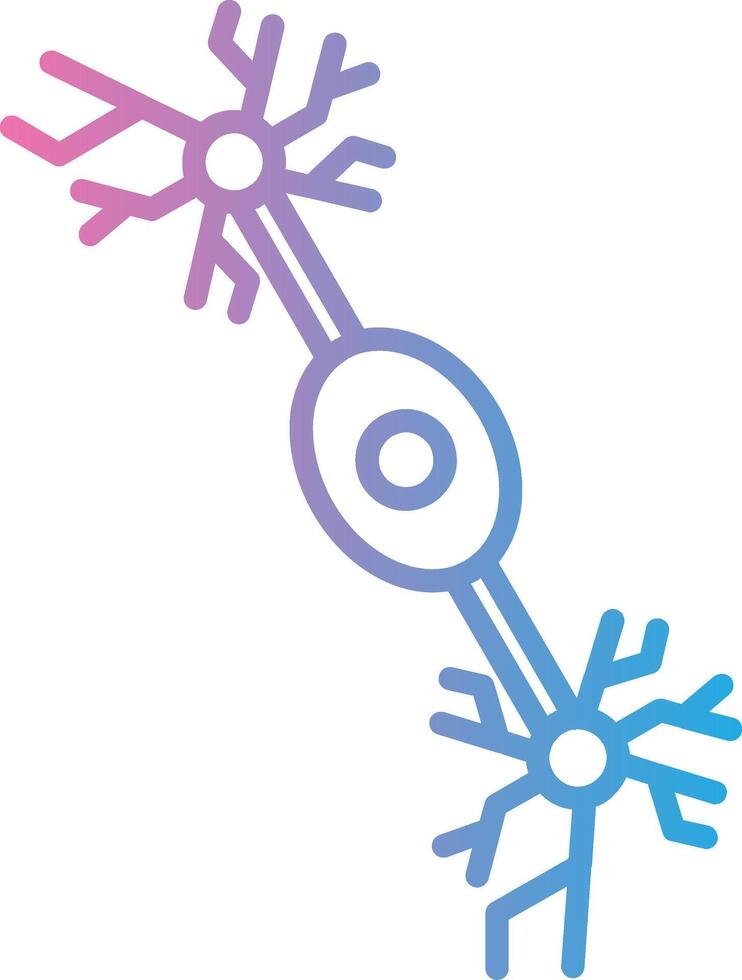 Multipolar Neuron Smooth UI Symbol vector