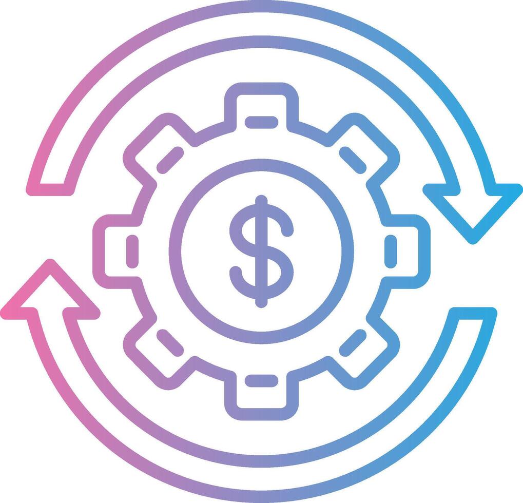 Money Making Creative Sketch Element vector