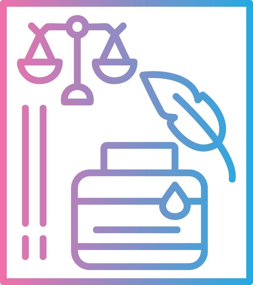 Writing Hand Drawn Sketch Symbol vector