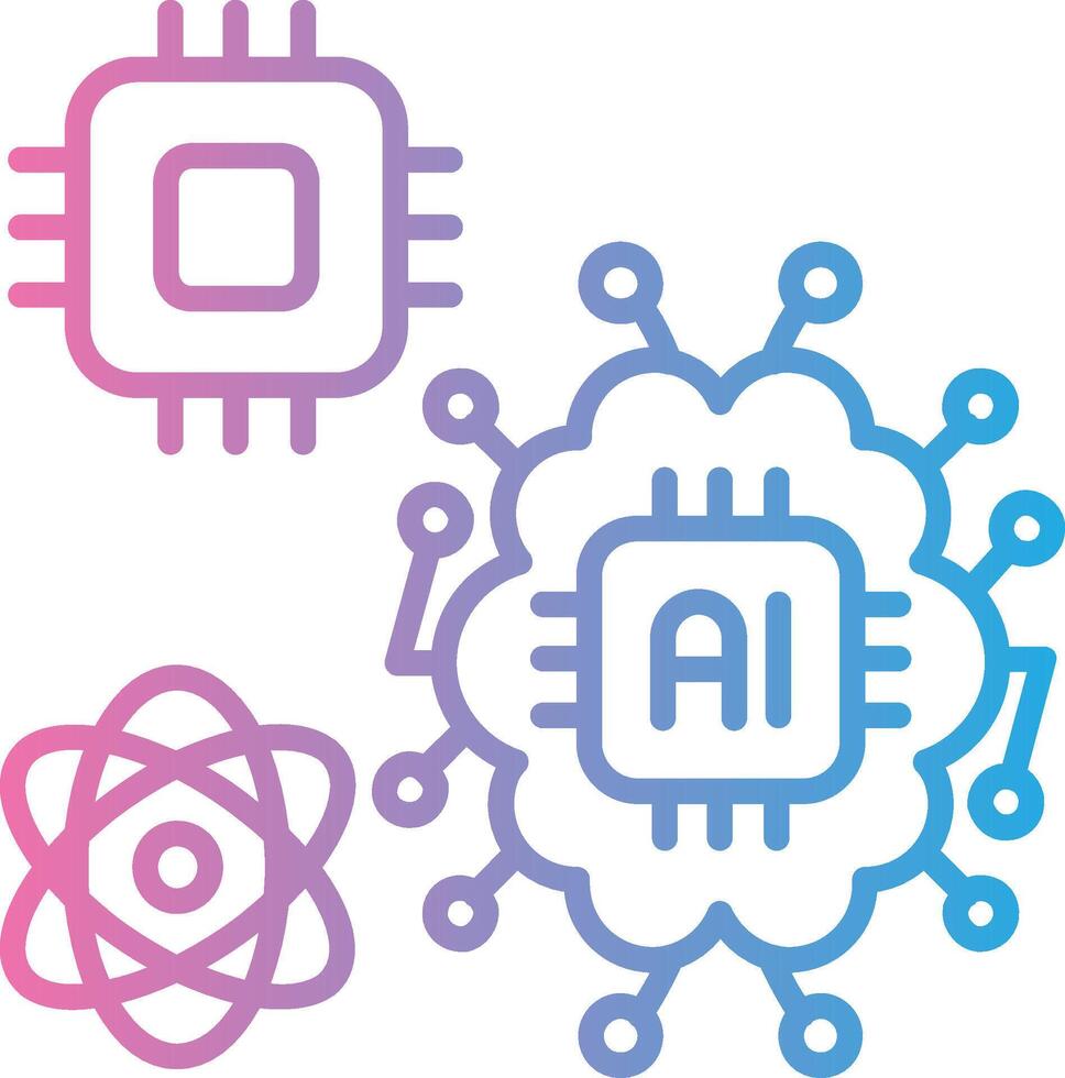Brain Pixel Style Badge vector