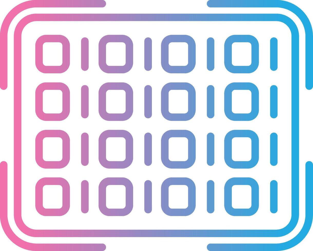 Code Modern Tech Object vector