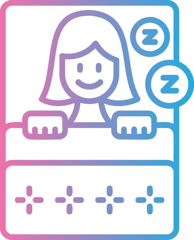 Enough Sleep Compact Web Symbol vector