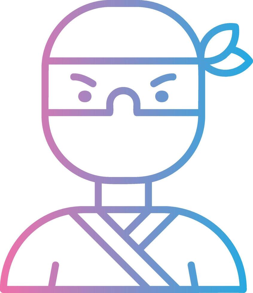 Ninja Smooth UI Symbol vector