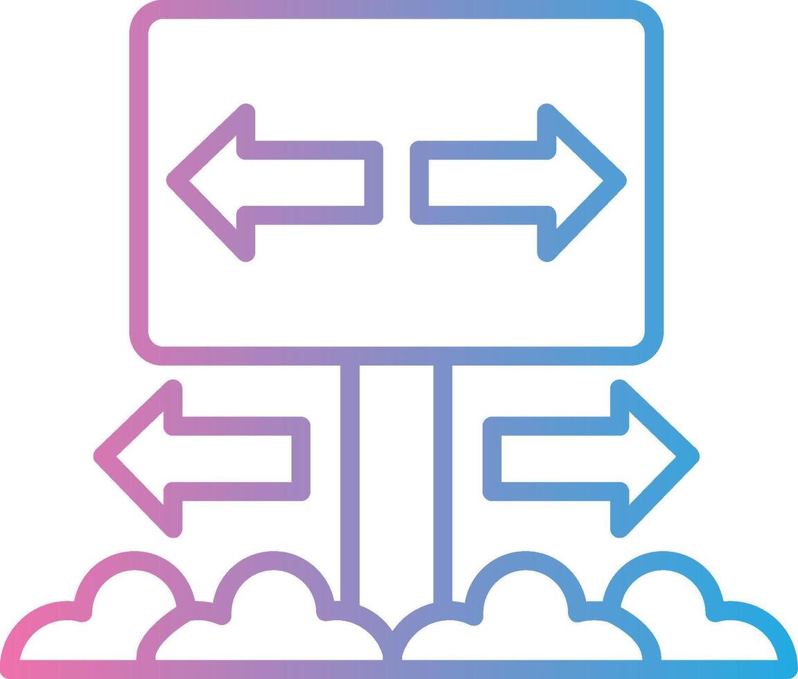 Turn Vibrant Visual Object vector