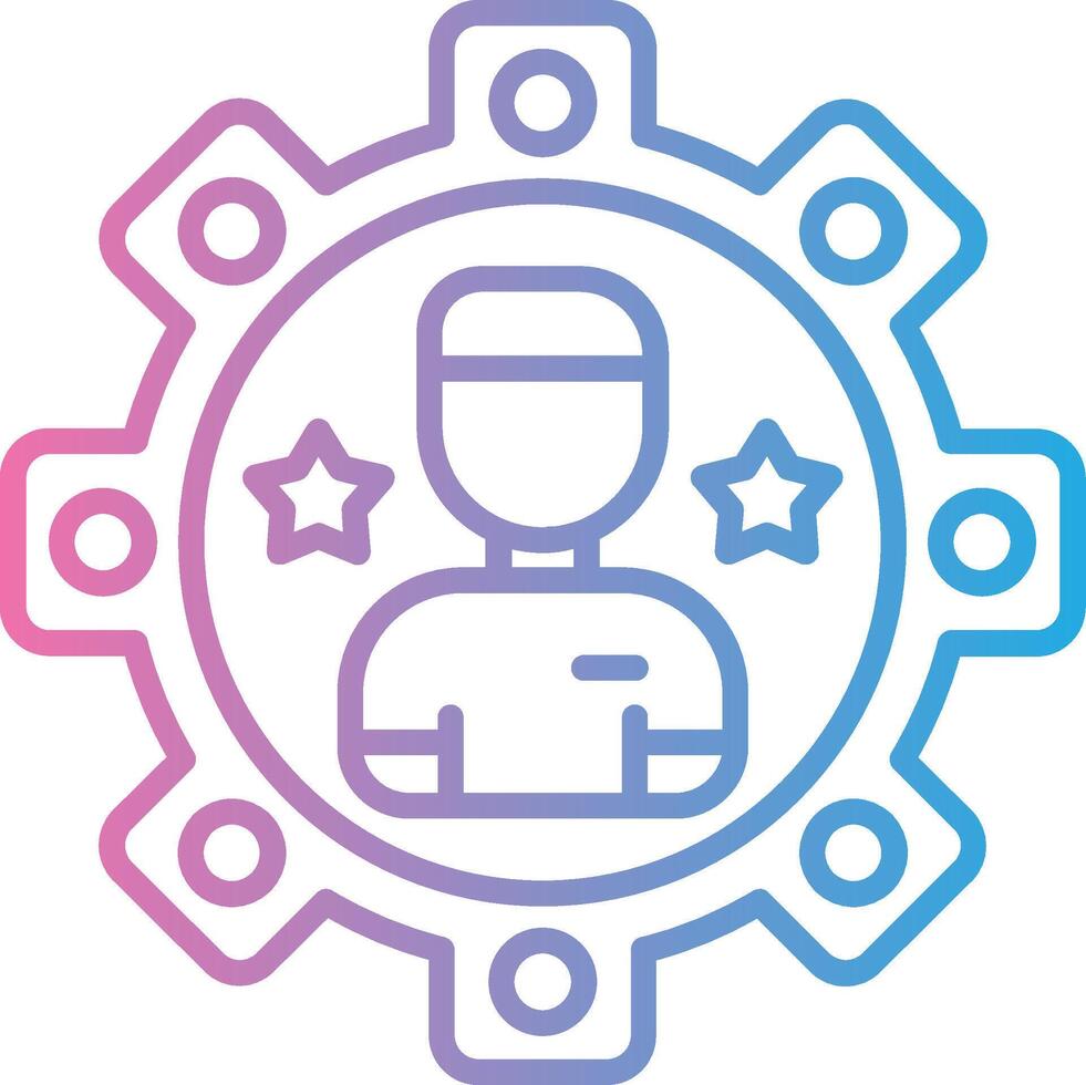 User Role UI Badge vector