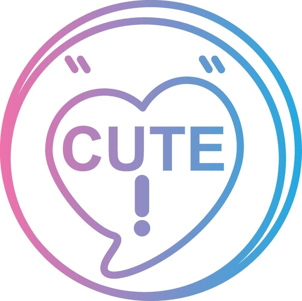 Cute Outlined Line Artwork vector