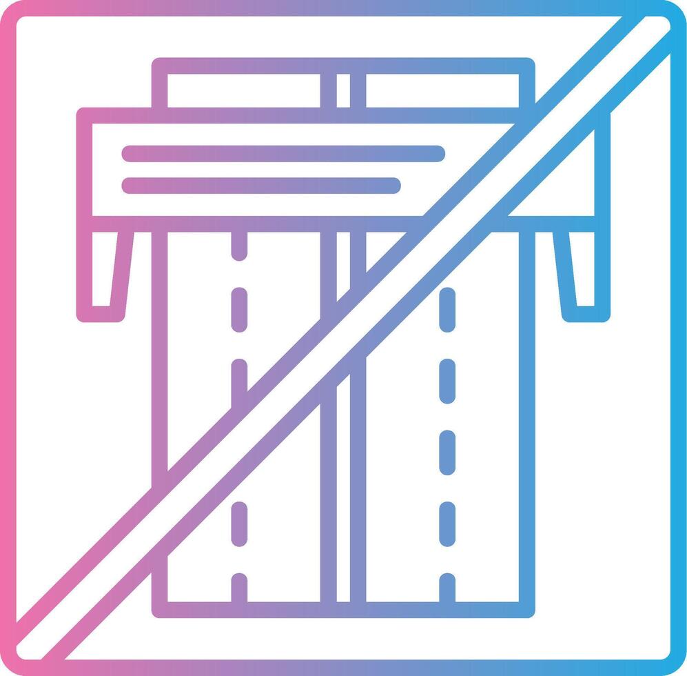 Motorway End Tech Styled Form vector