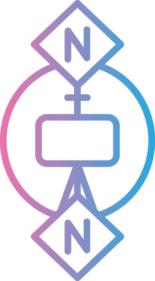 One To Many High Contrast Badge vector