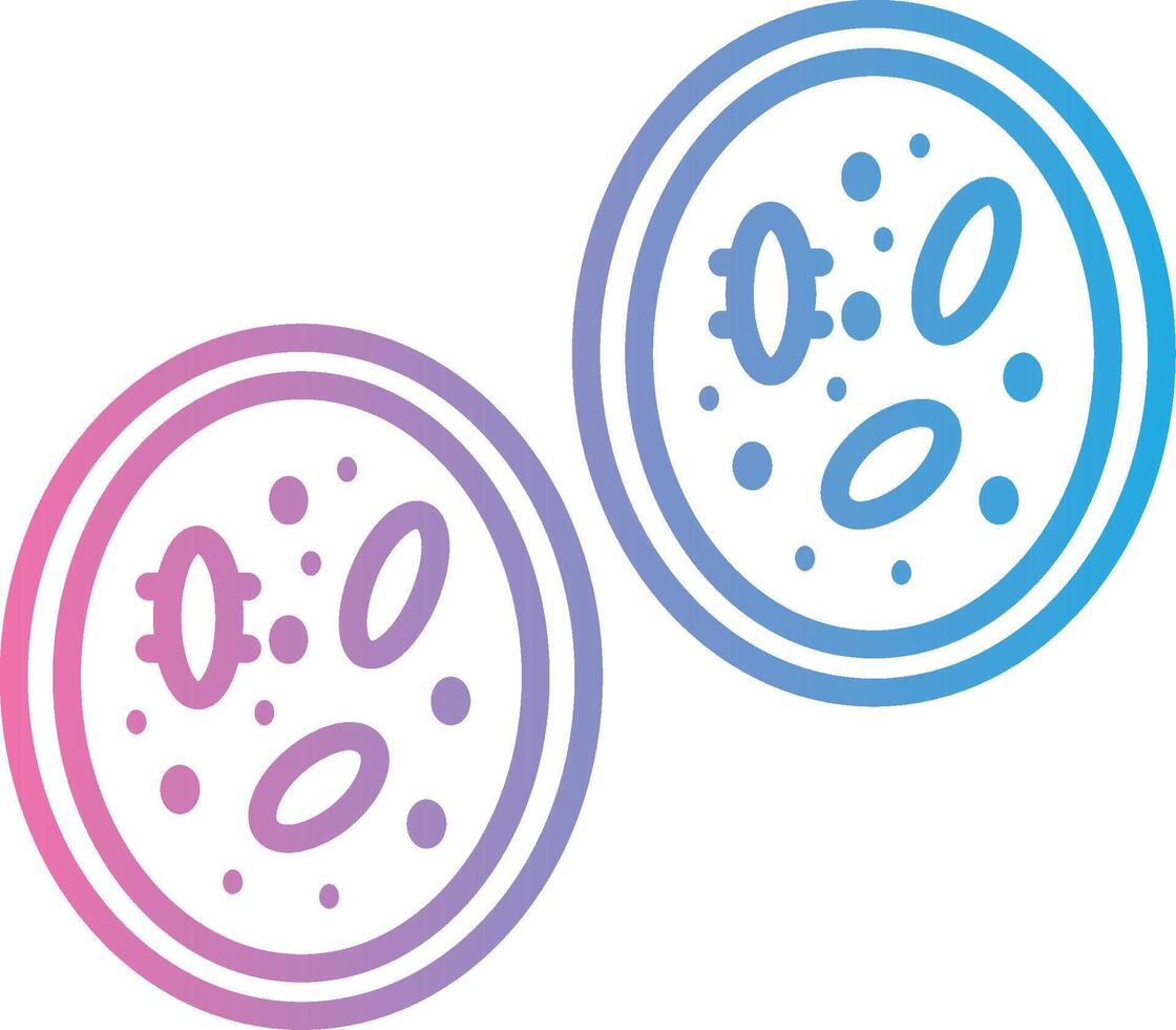 Cell Modern Interface Badge vector
