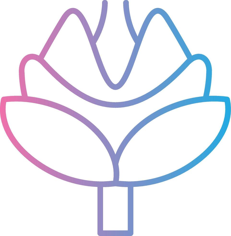 Crocus Bright Flat Artwork vector