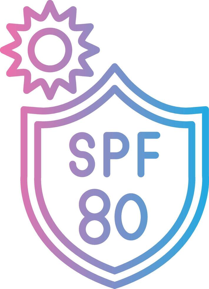 Spf 80 Simplified Design Piece vector