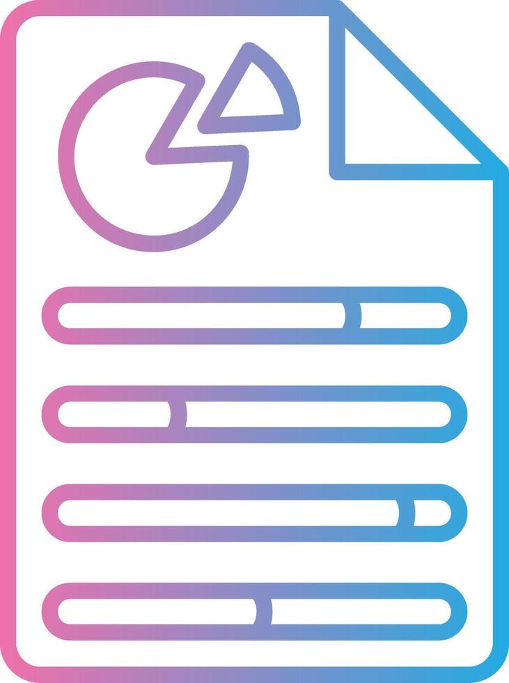 Analysis Sleek Visual Mark vector