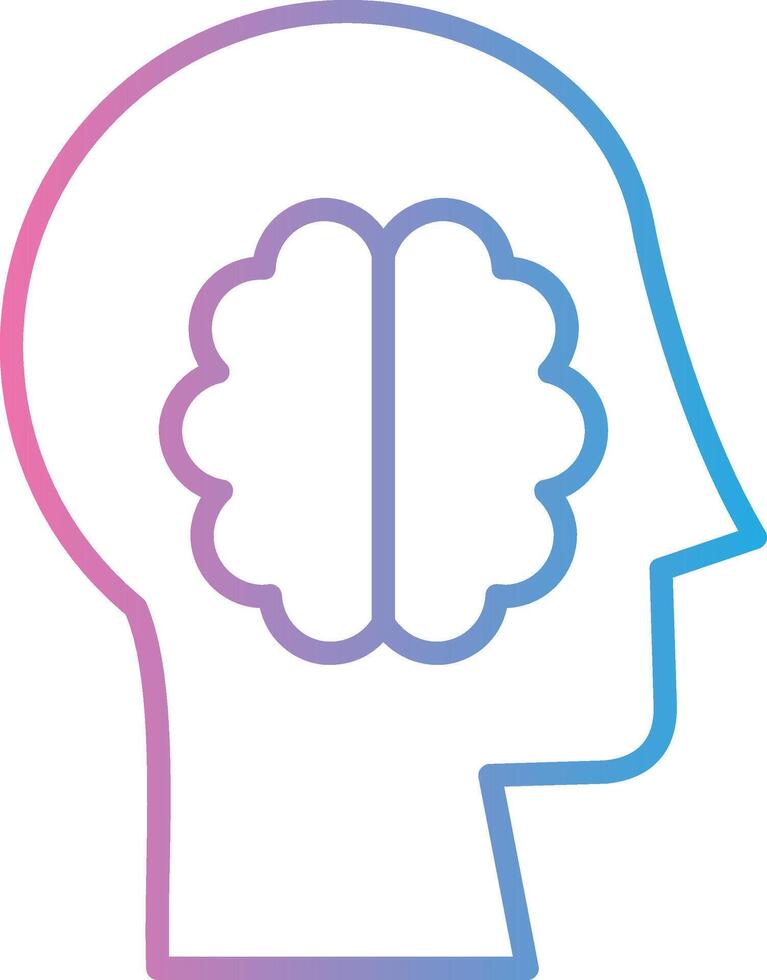 Brain Vivid App Element vector