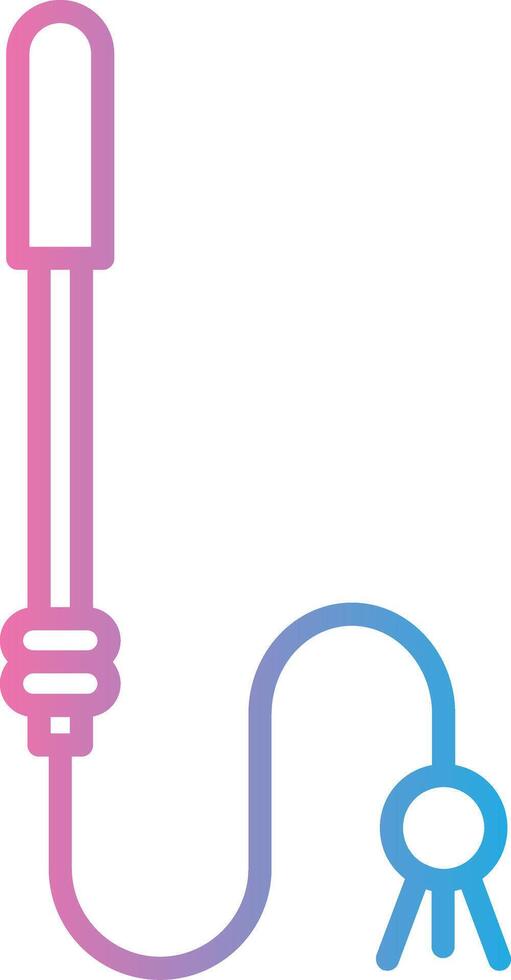 Teasing Stick Gradient Style Element vector