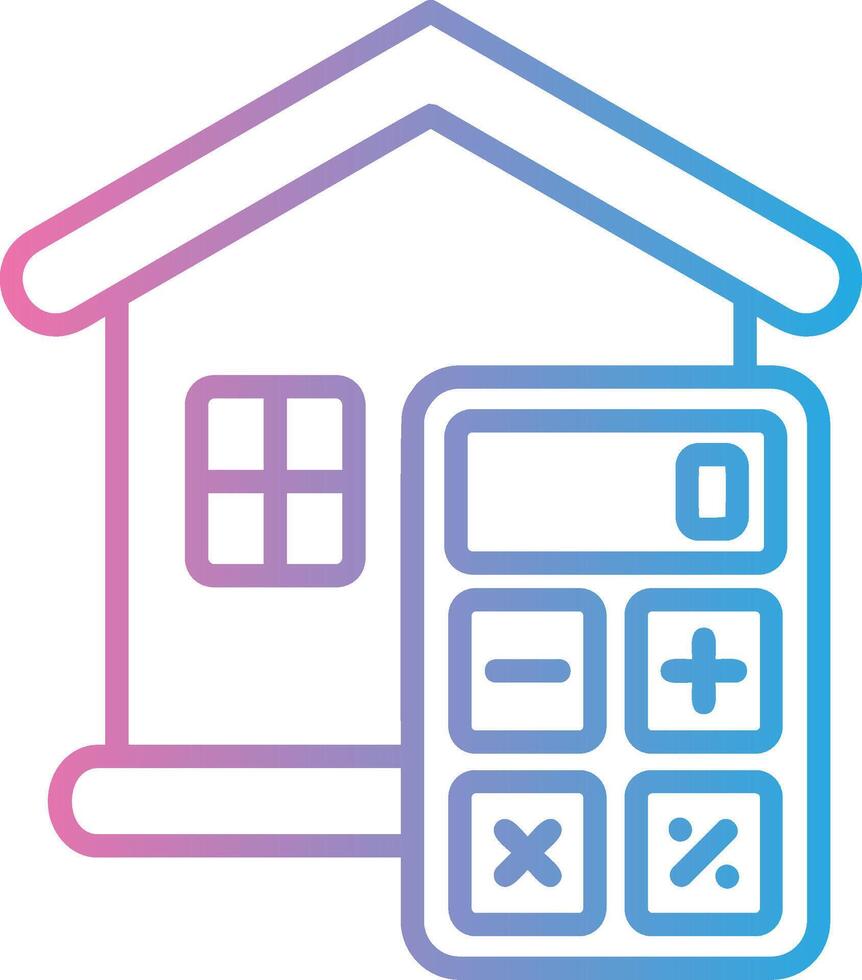 Expense High Detail Shape vector
