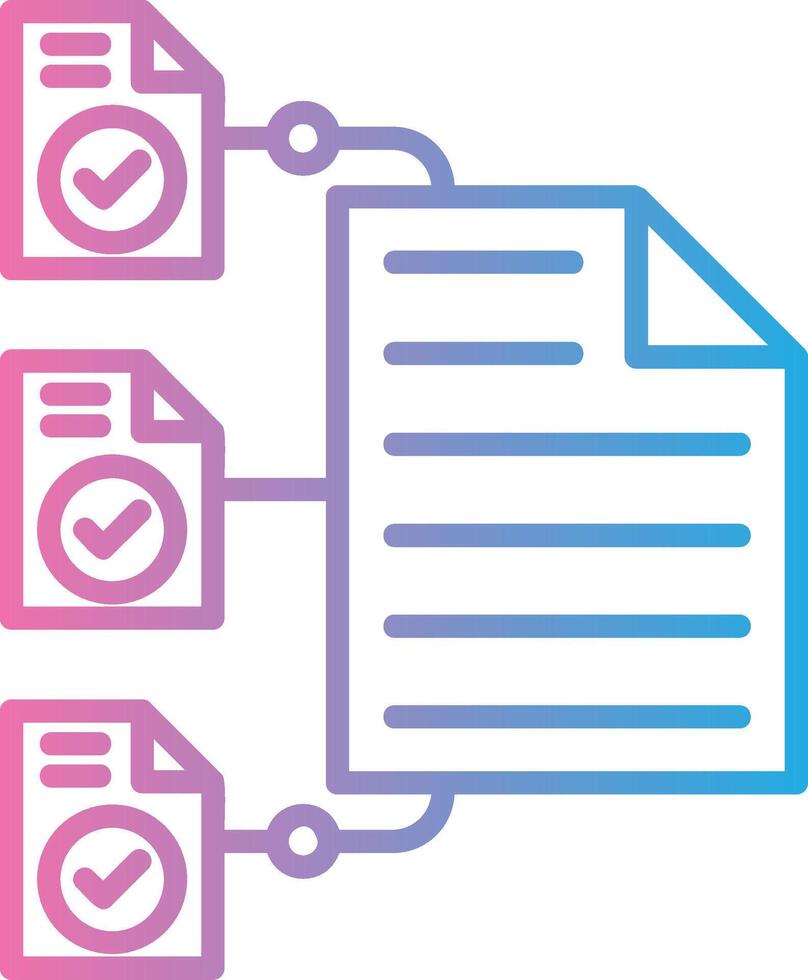 File Management Neon UI Symbol vector