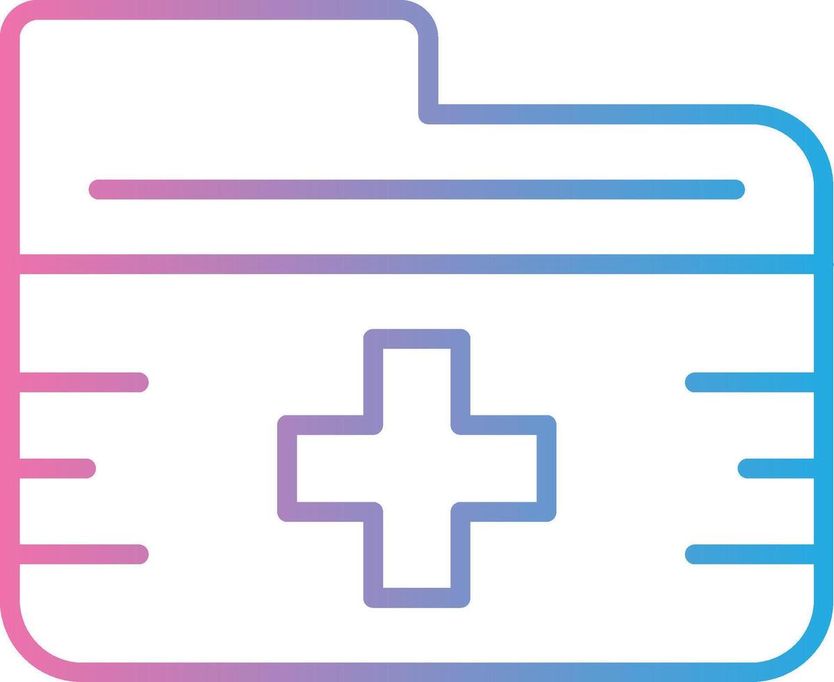 Folder Stylish UX Piece vector