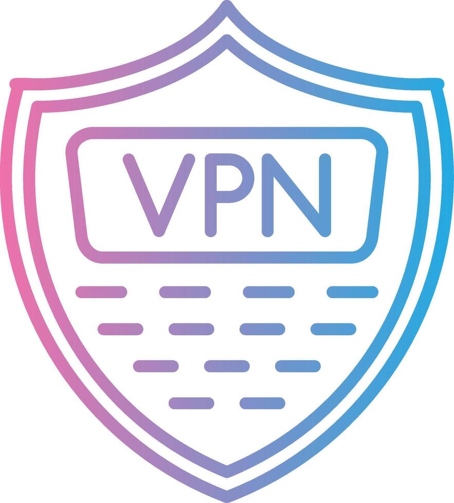 Vpn Isometric Web Illustration vector