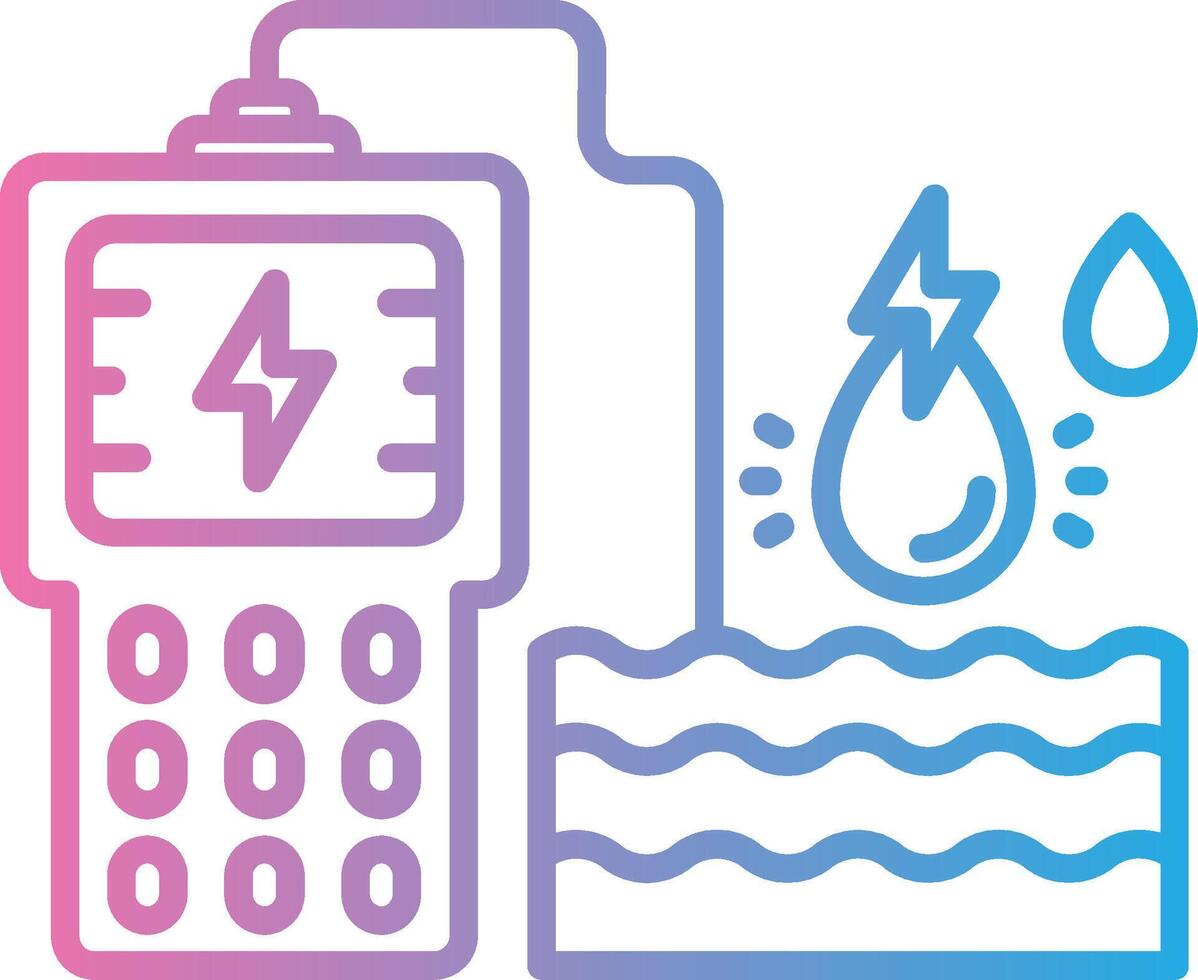 Water Quality Isometric Web Illustration vector
