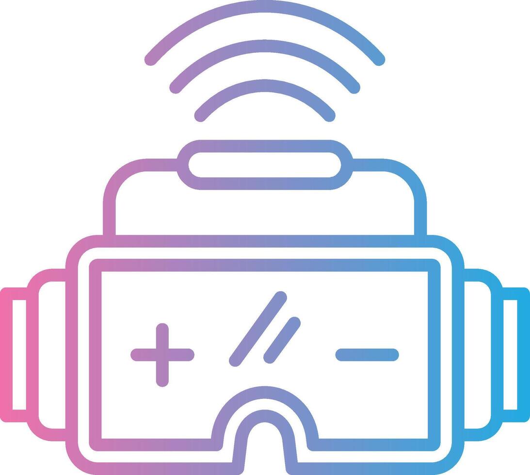 Virtual Reality Pastel Color Graphic vector