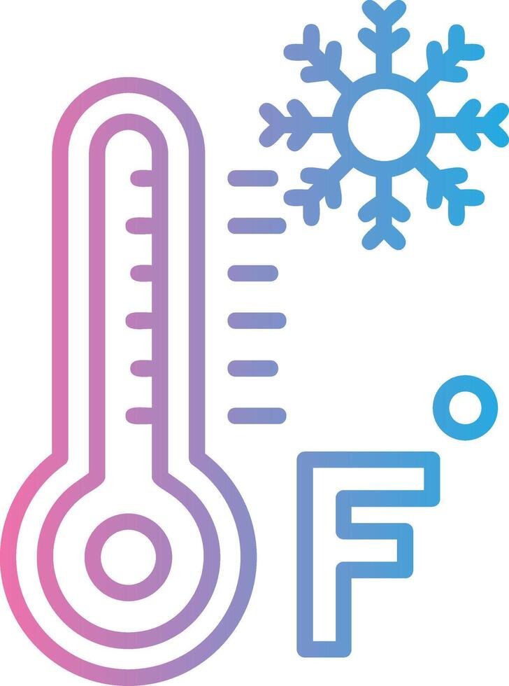 Fahrenheit Clean Digital Design vector