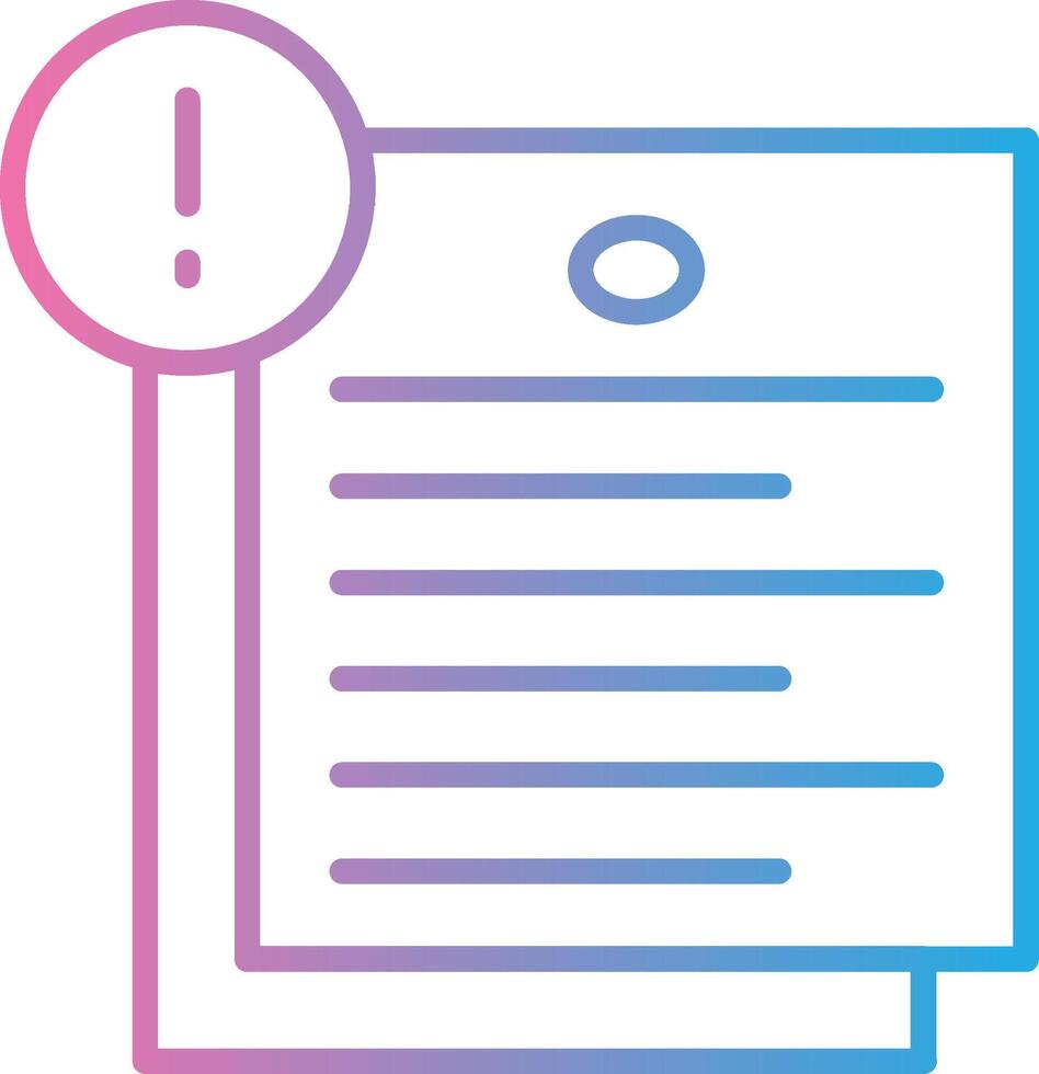 Notes Detailed UI Piece vector
