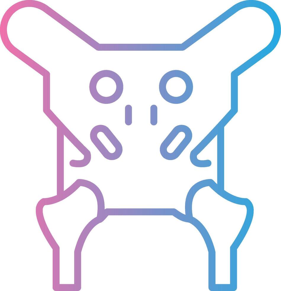 Pelvis User Friendly Drawing vector