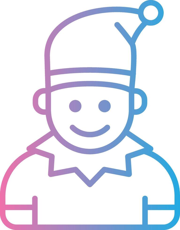 Elf Pastel Color Graphic vector