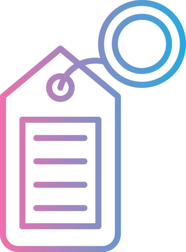 Label Creative Grid Symbol vector