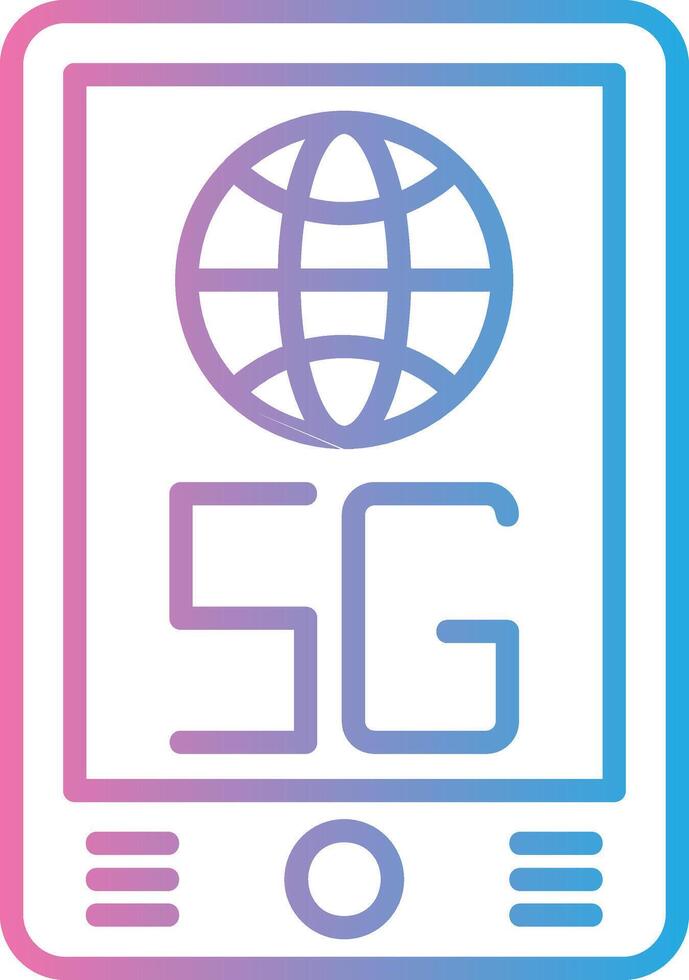 Mobile Futuristic App Badge vector