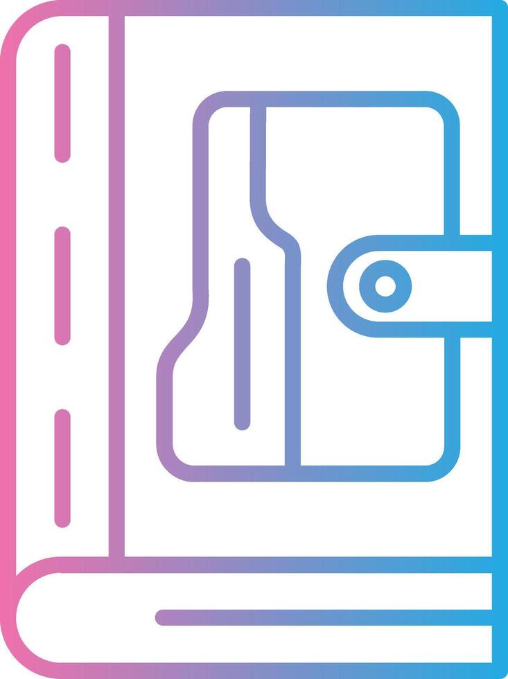 Book Interactive Symbol vector